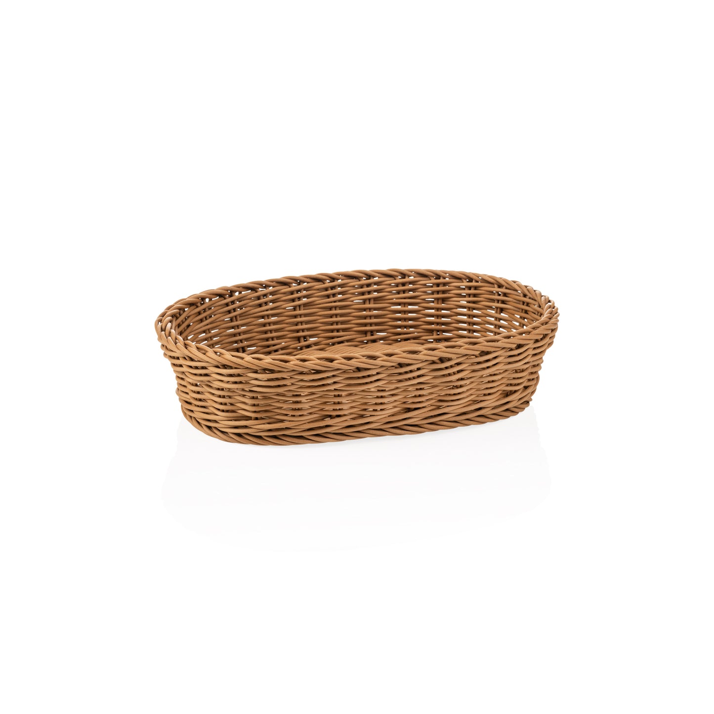 Weaver Pro Oval Beige Basket, 307×213 mm