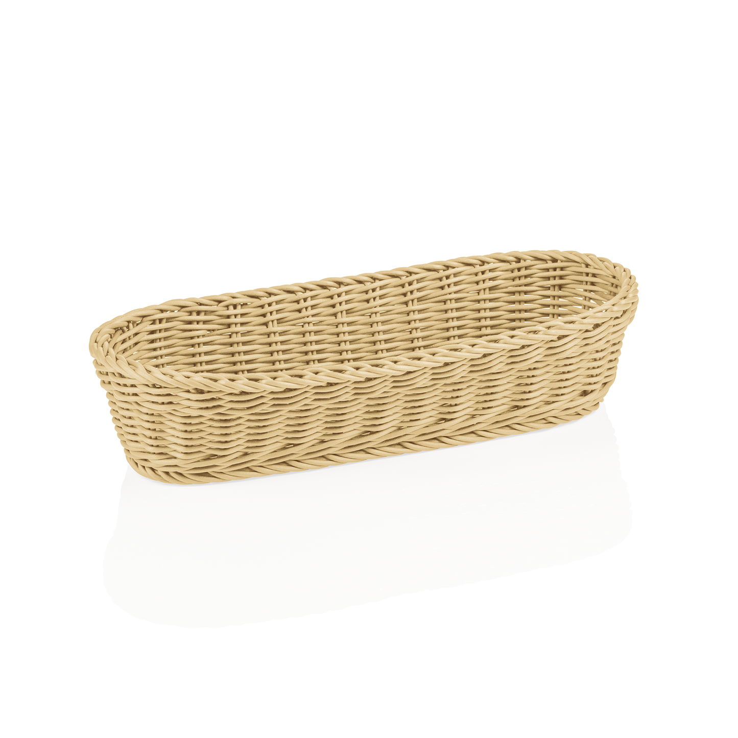 Weaver Pro Light Beige Baguette Basket, 390×160 mm