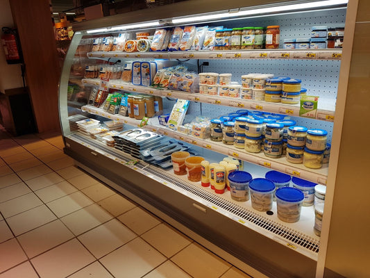 Venezia Open Multideck Wall Case, H130/160