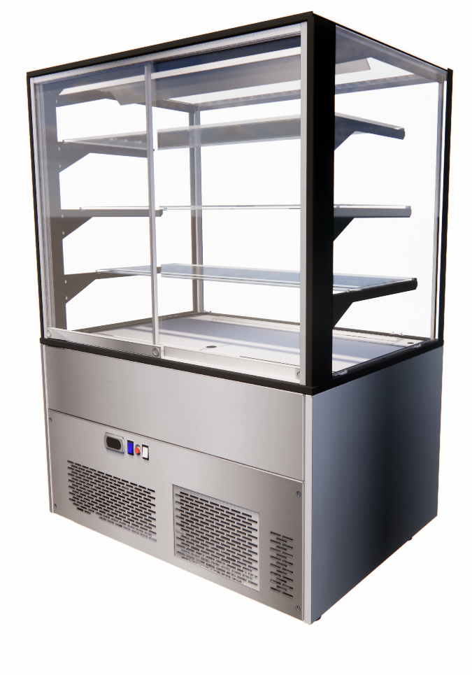 Refrigerated Pastry Showcase, 0.42 kW, +2/+10°C