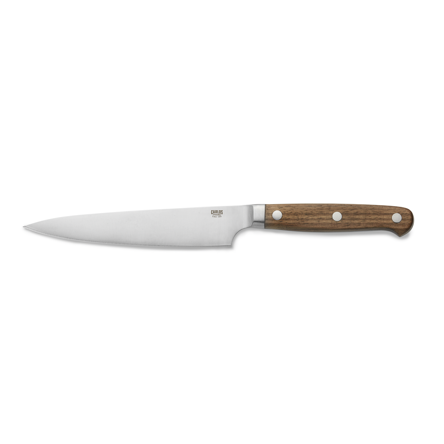 Carlos Steak Knife Set, Walnut Handle, 243 mm, Set of 6