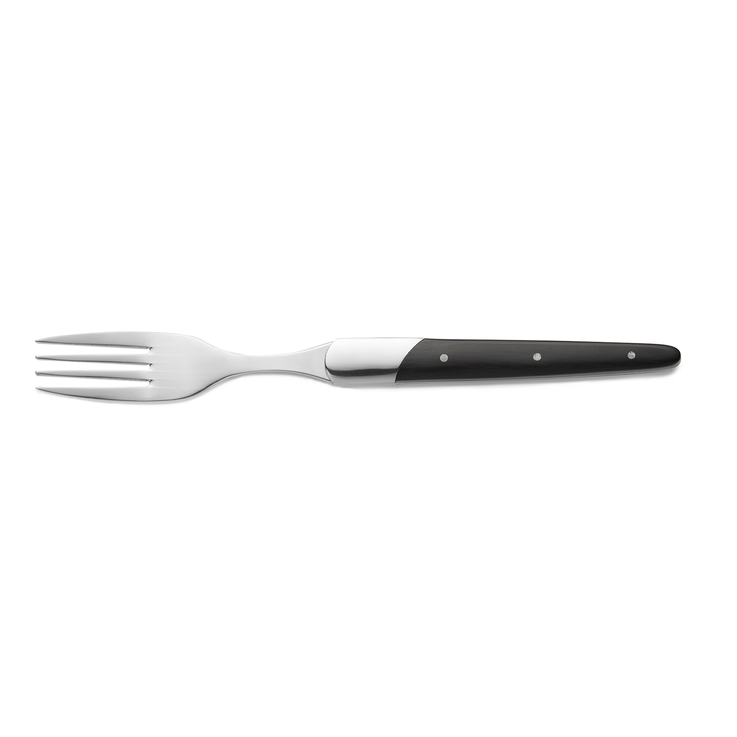 Carlos Steak Fork Set, Black Sandalwood Handle, 225 mm, Set of 6