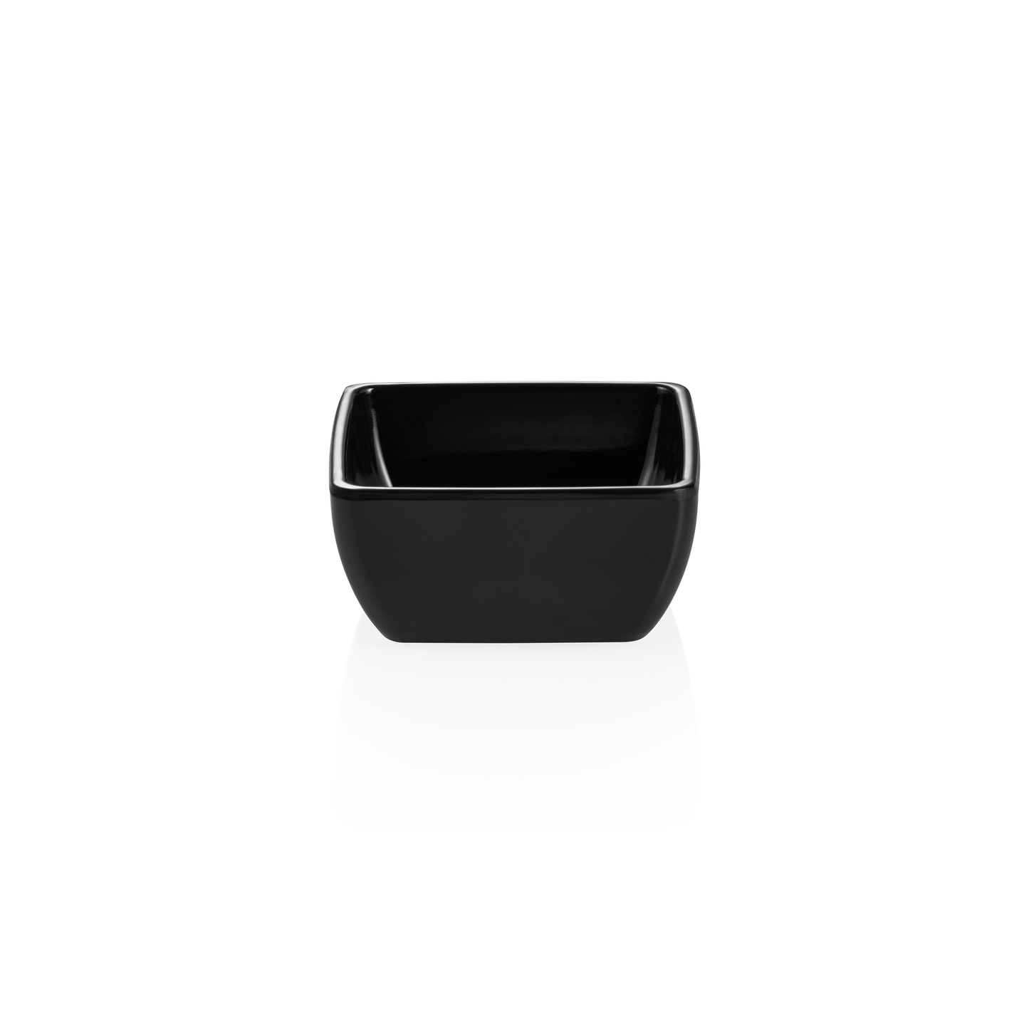 Day & Night Melamine Bowl, 89 × 89 mm, Black