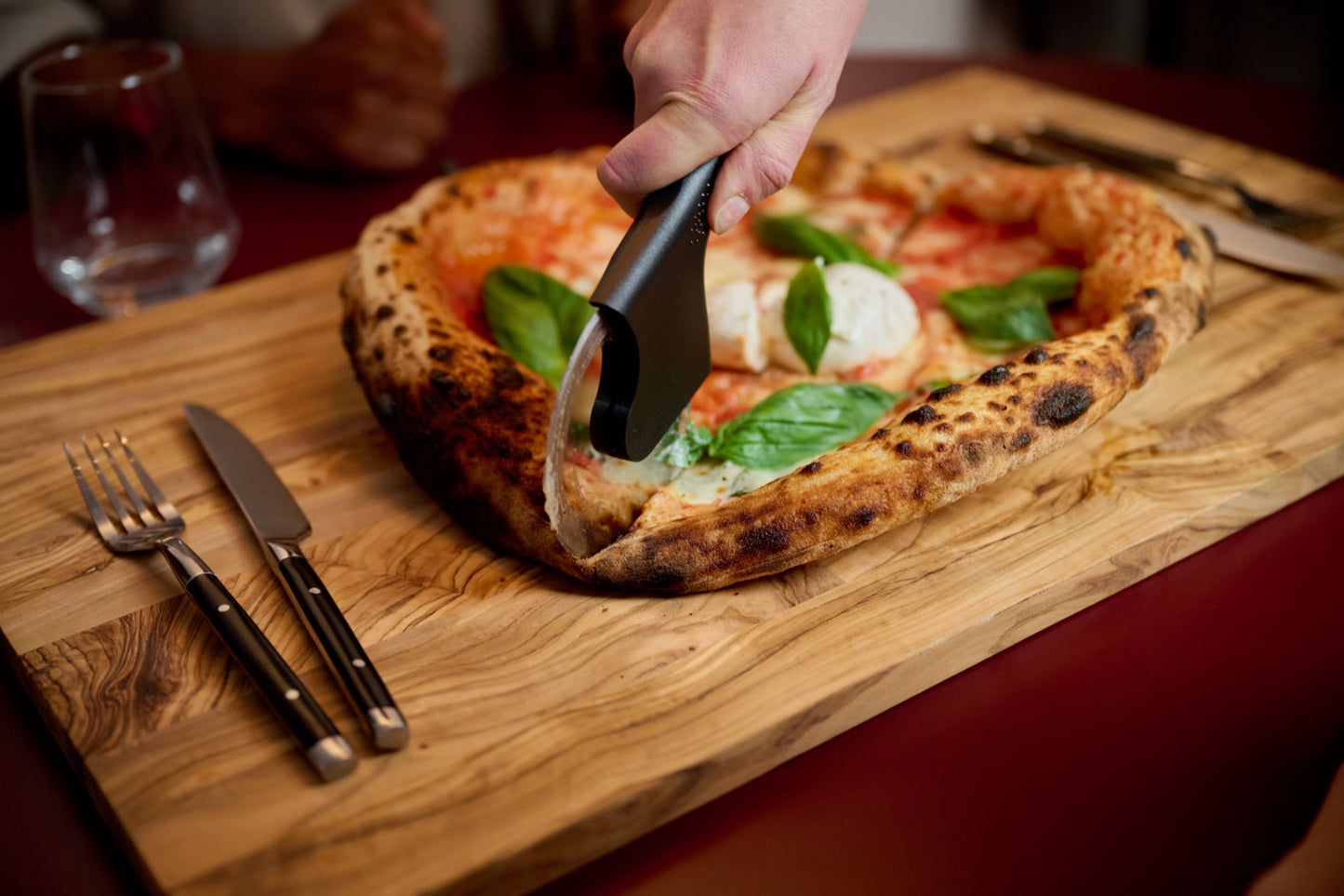 Let's Cook Pizza Cutter, Ø90 mm