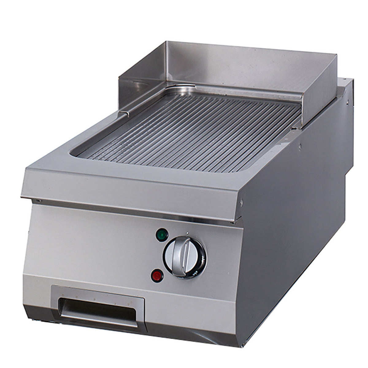 Maxima Premium Griddle, Grooved Chrome, Single Unit, Electric, product photo