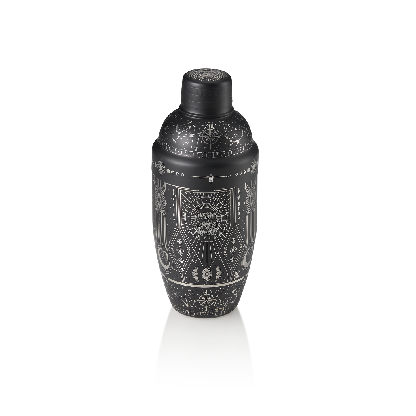 Nocturn Shaker Tattoo, Black, Ø85 mm