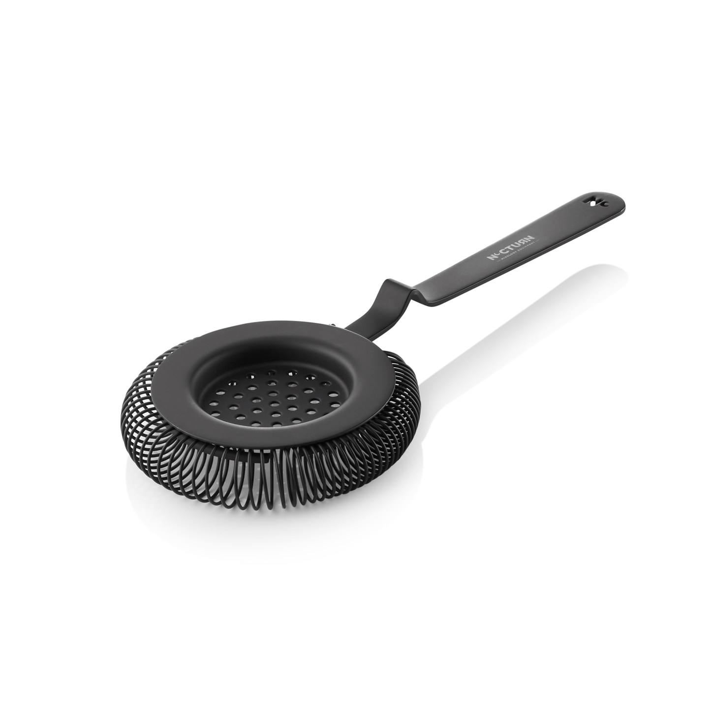 Nocturn Bar Strainer, Matt Black, Ø85 mm