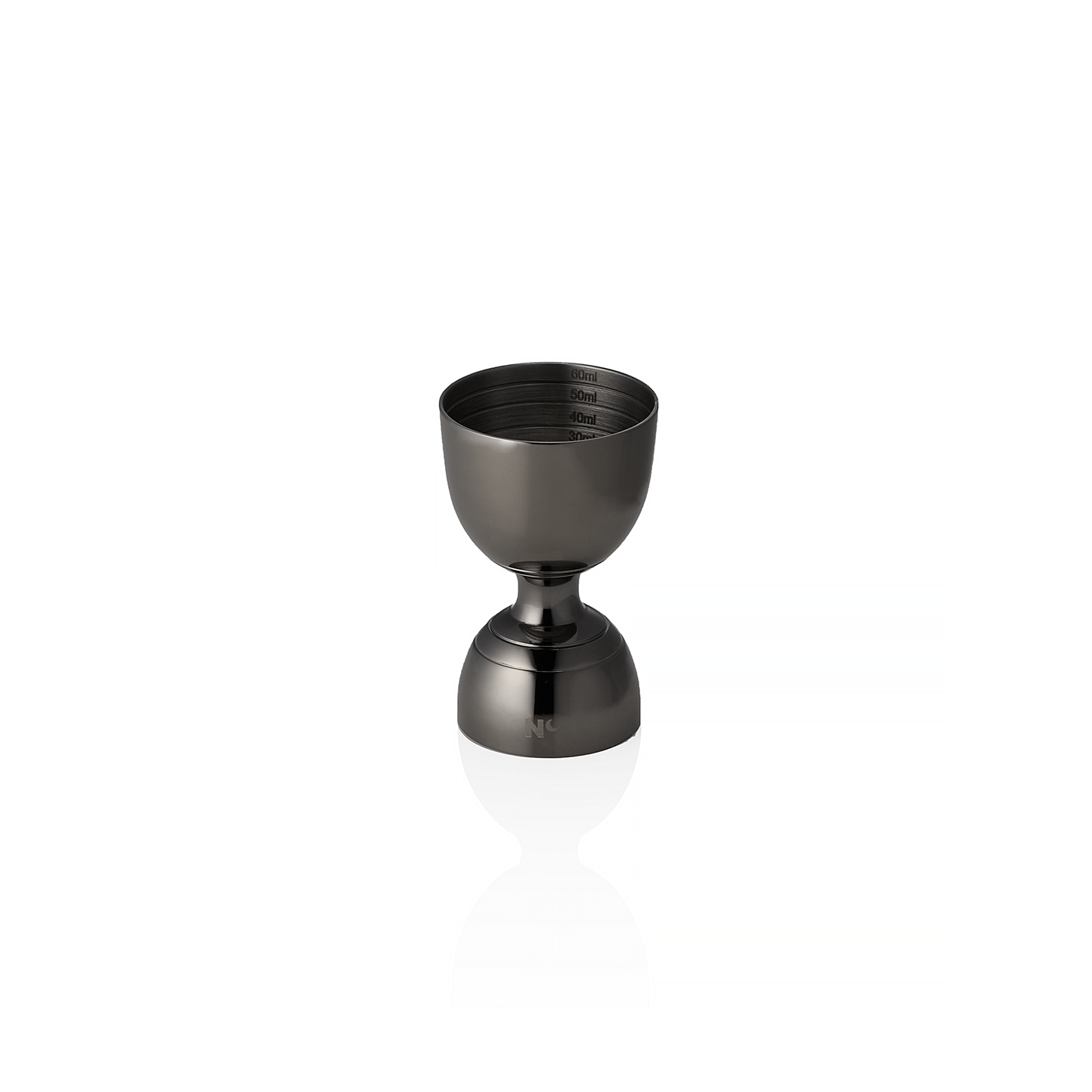 Nocturn Jigger Rim Bell, Gun Metal, Ø50 mm