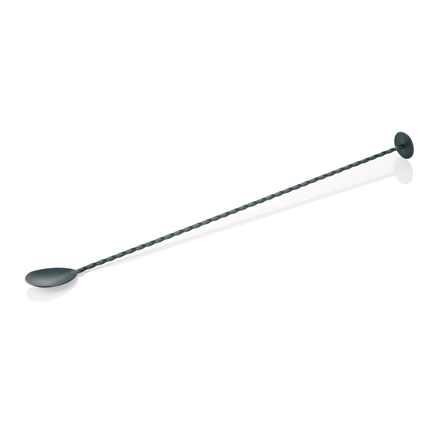 Nocturn Bar Spoon Twisted, Matt Blue, 400 mm