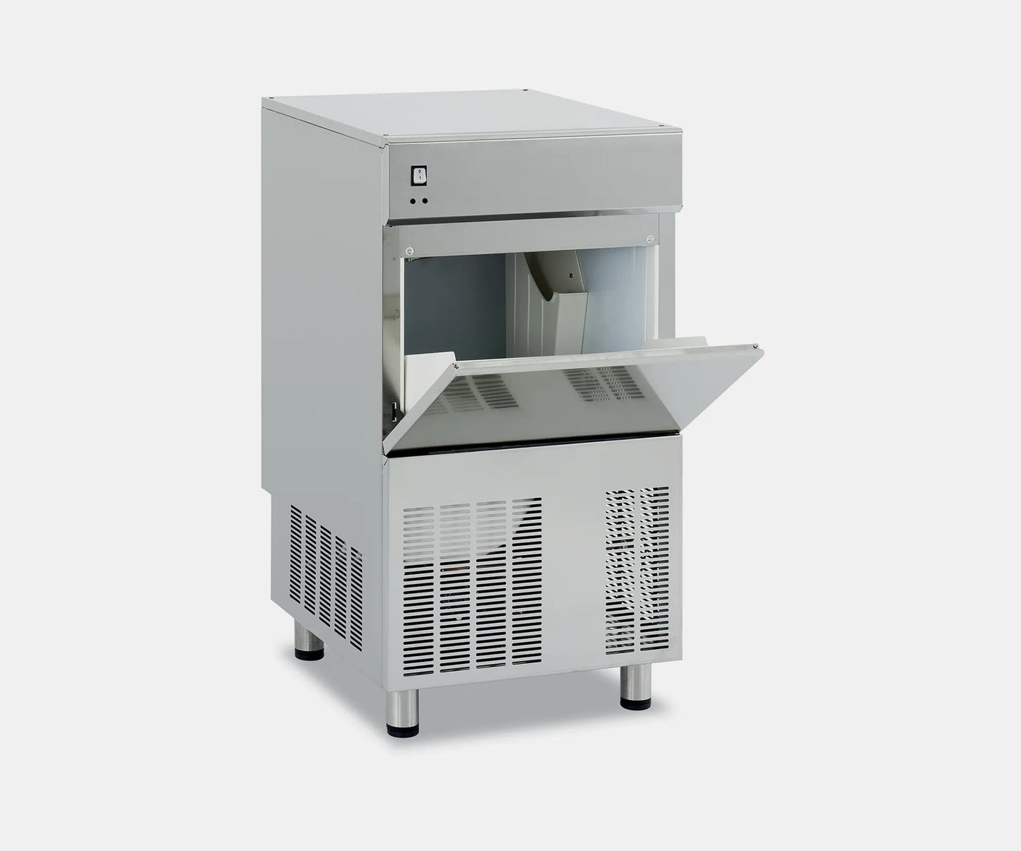 Undercounter Cube Ice Maker, 21 kg/24h, 230 V