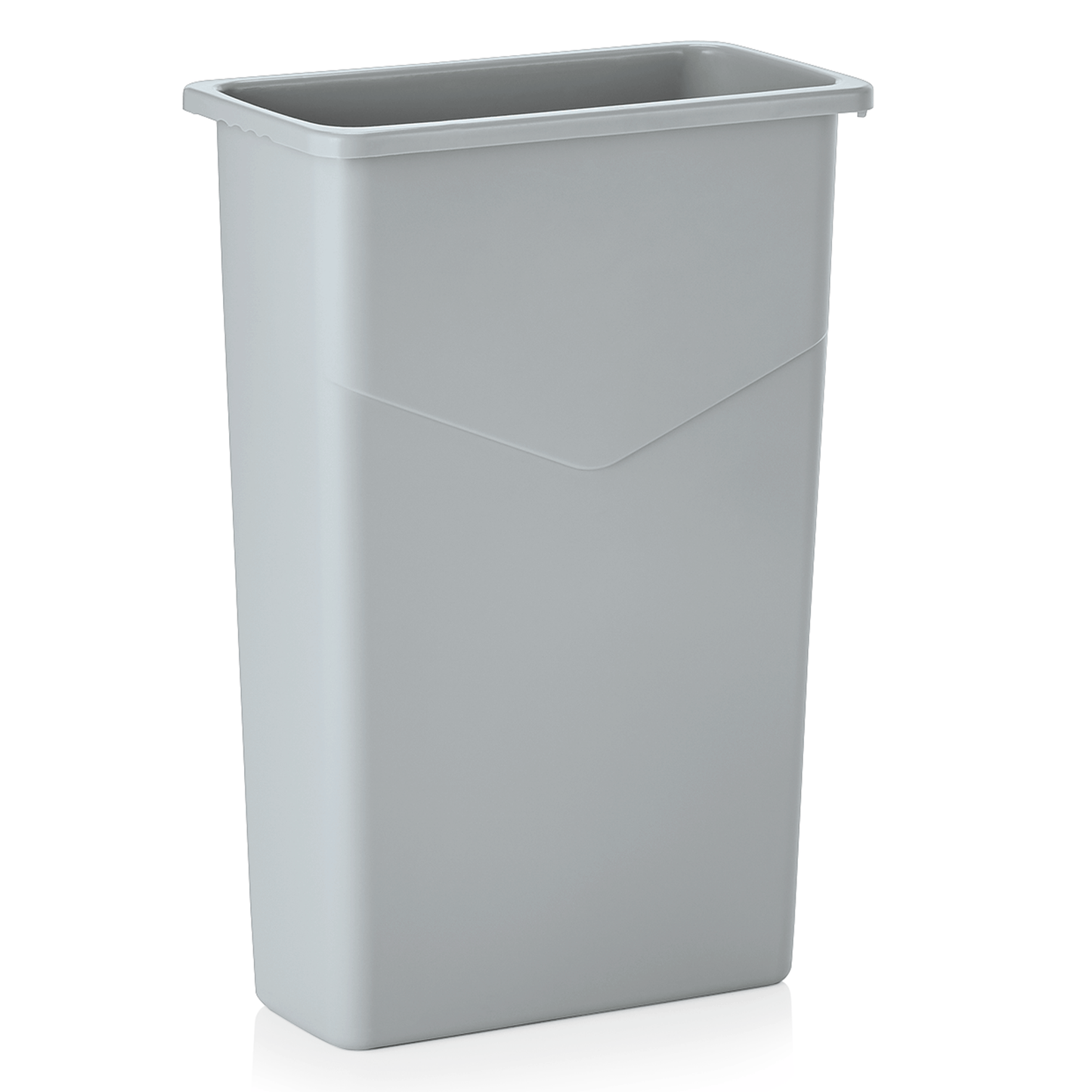 Was Waste Bin, Grey, 75 L, with Closing Lid