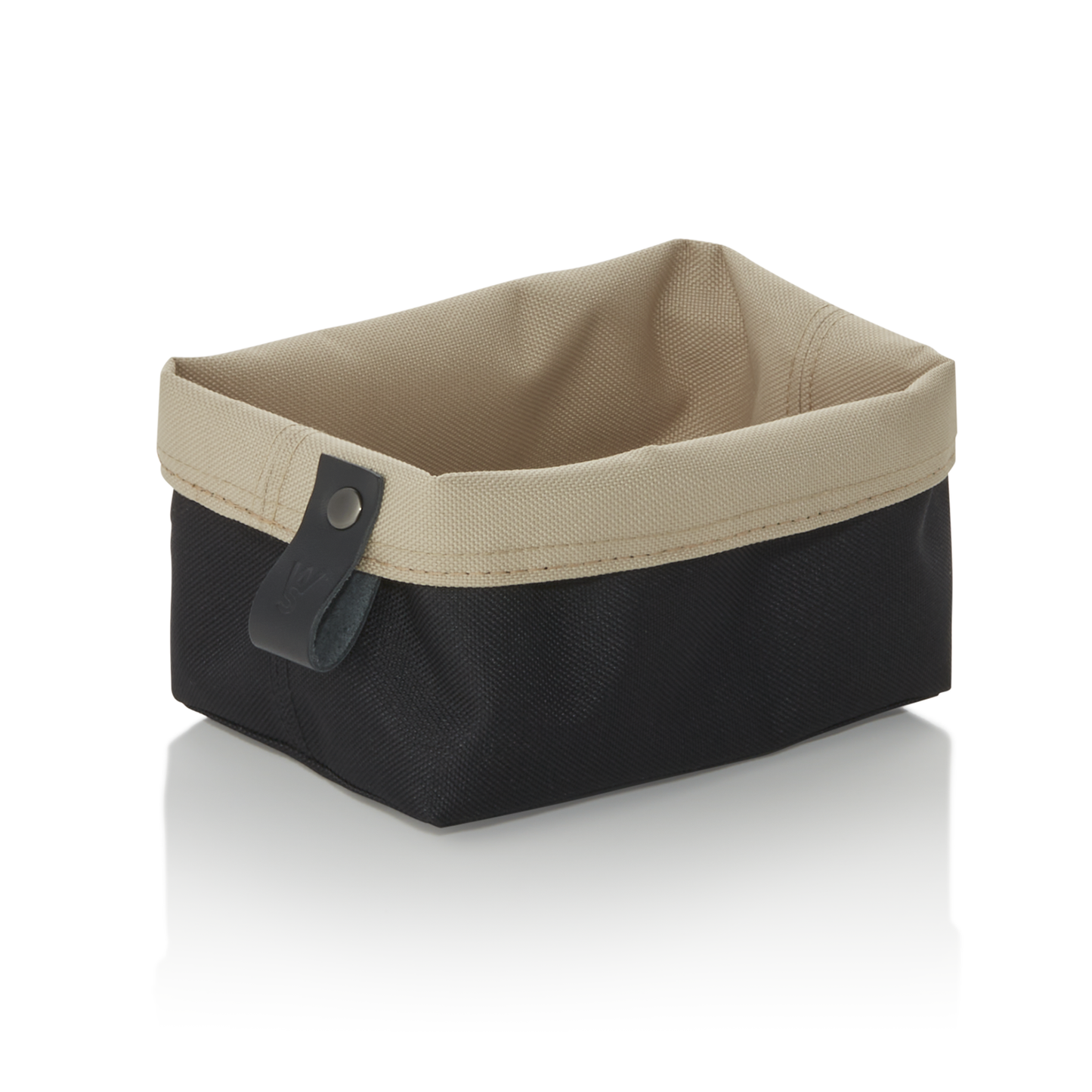 Was Flip Tetron Bread Bag, 150 × 105 mm, Black / Light Khaki
