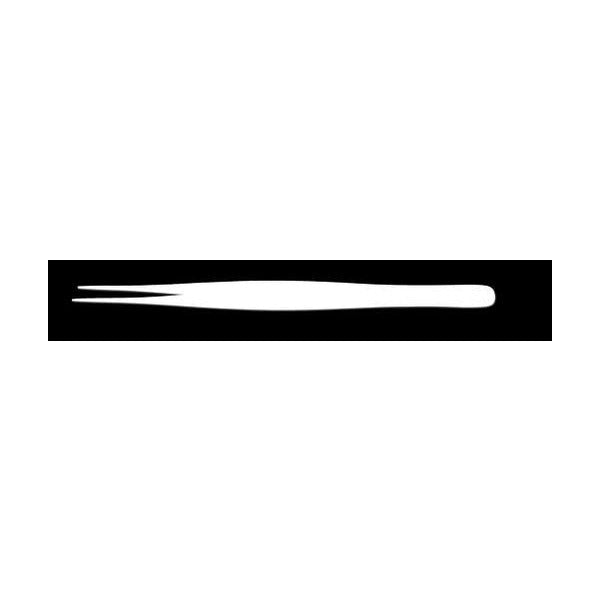 Sanelli Ambrogio Precision Tweezers A1150015B, 15 cm, Black, product photo