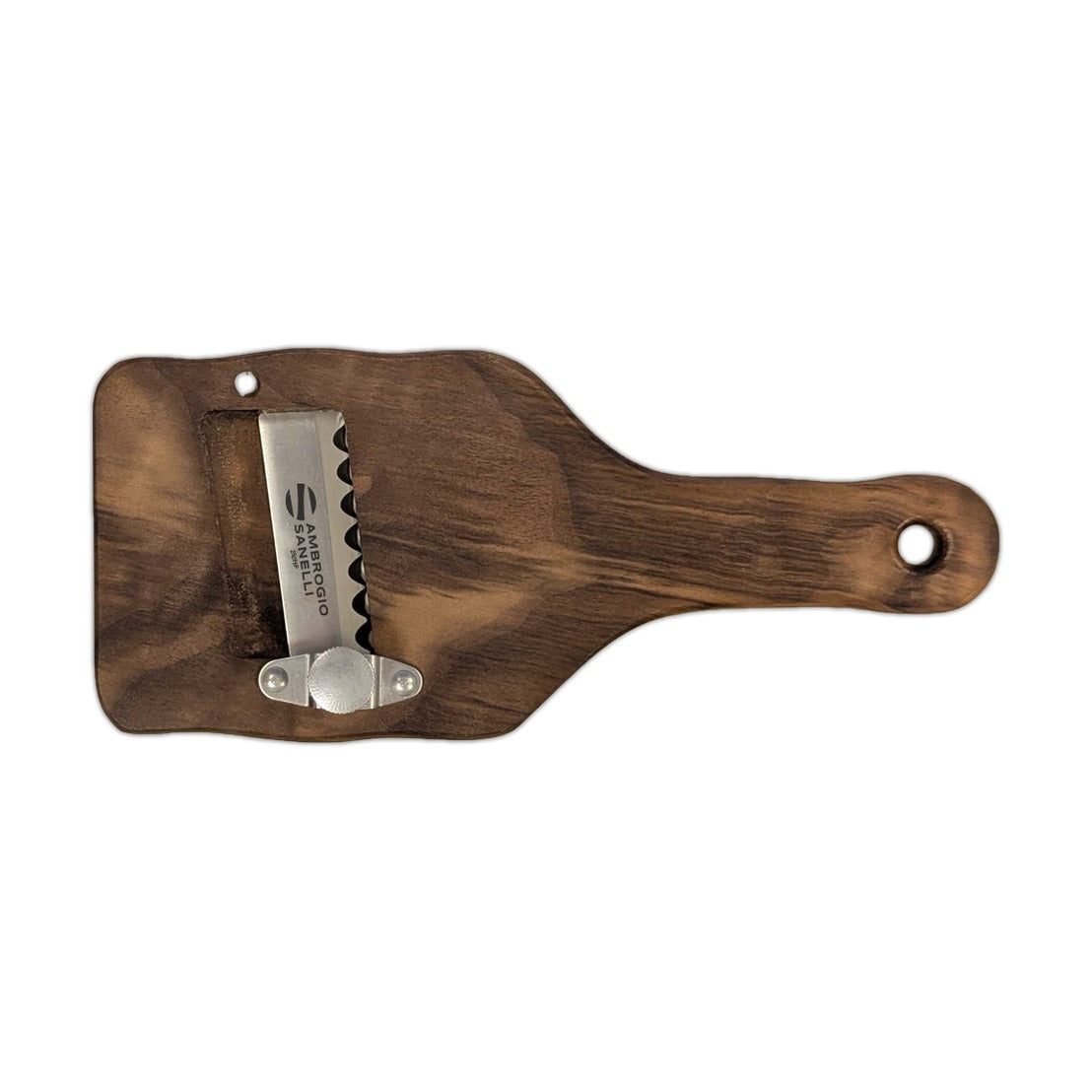 Sanelli Ambrogio Walnut Truffle Slicer A1731000, Waved Blade, product photo