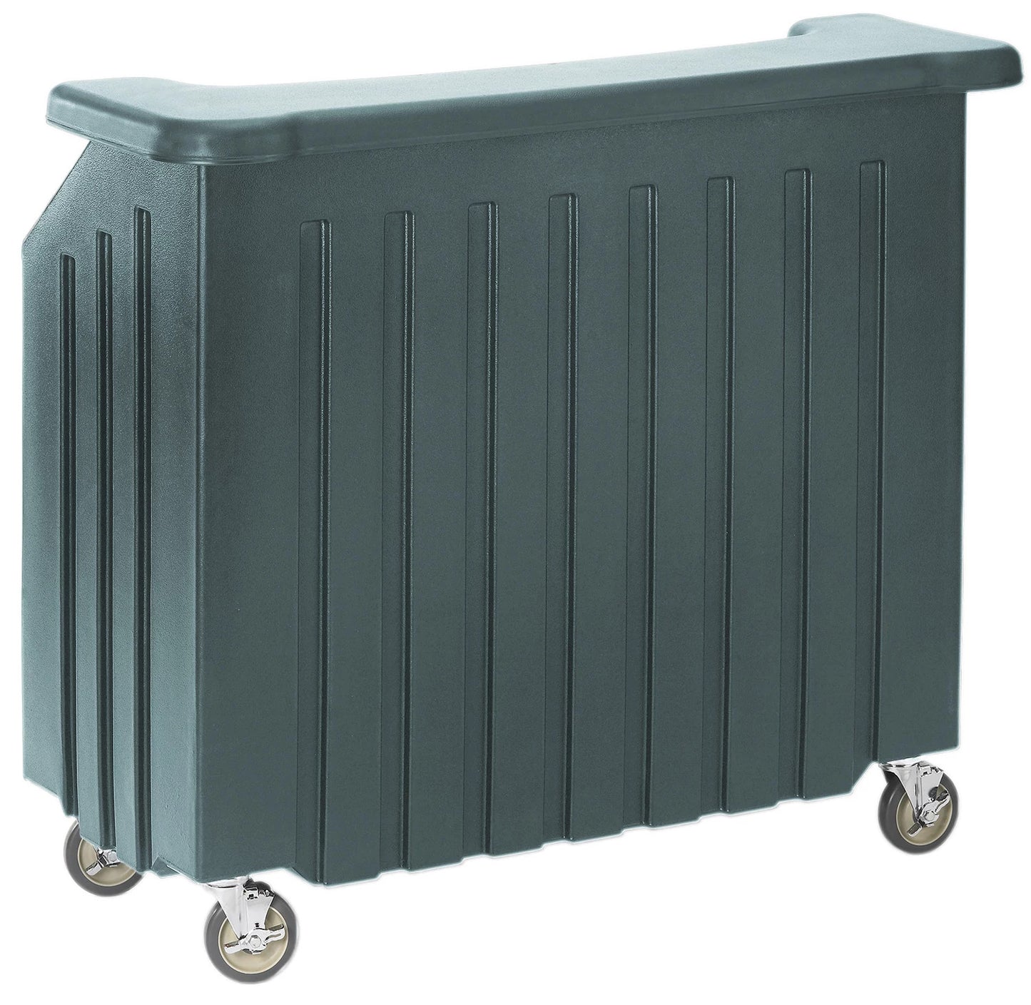 Cambro BAR540 portable beverage bar in slate blue