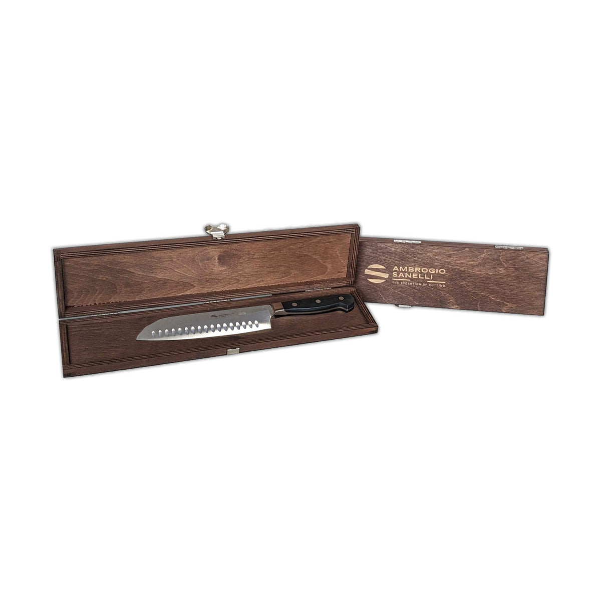 Sanelli Ambrogio Wooden Gift Box PKSCLSM1, Maitre Knives, Small, product photo