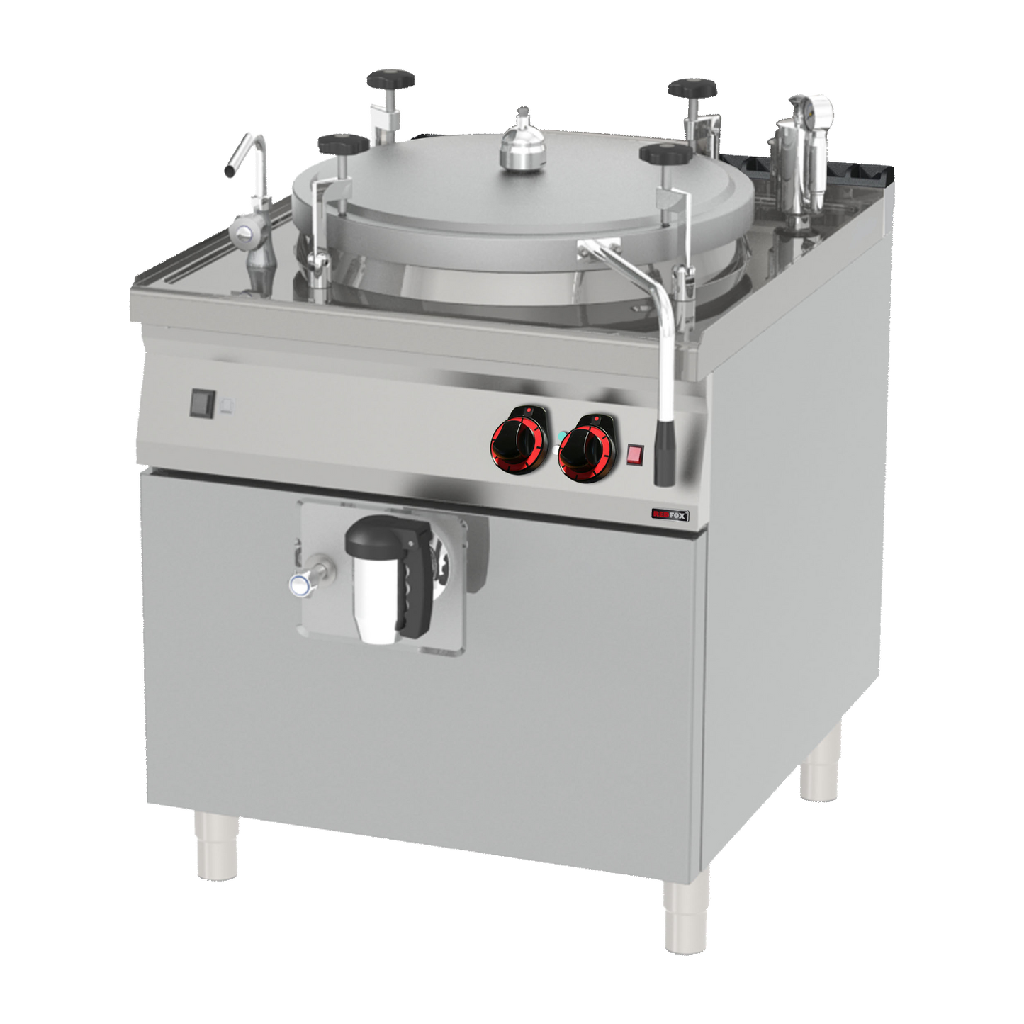 Boiling kettle gas indirect autoclave 100 l | REDFOX - BIA 90/100 G