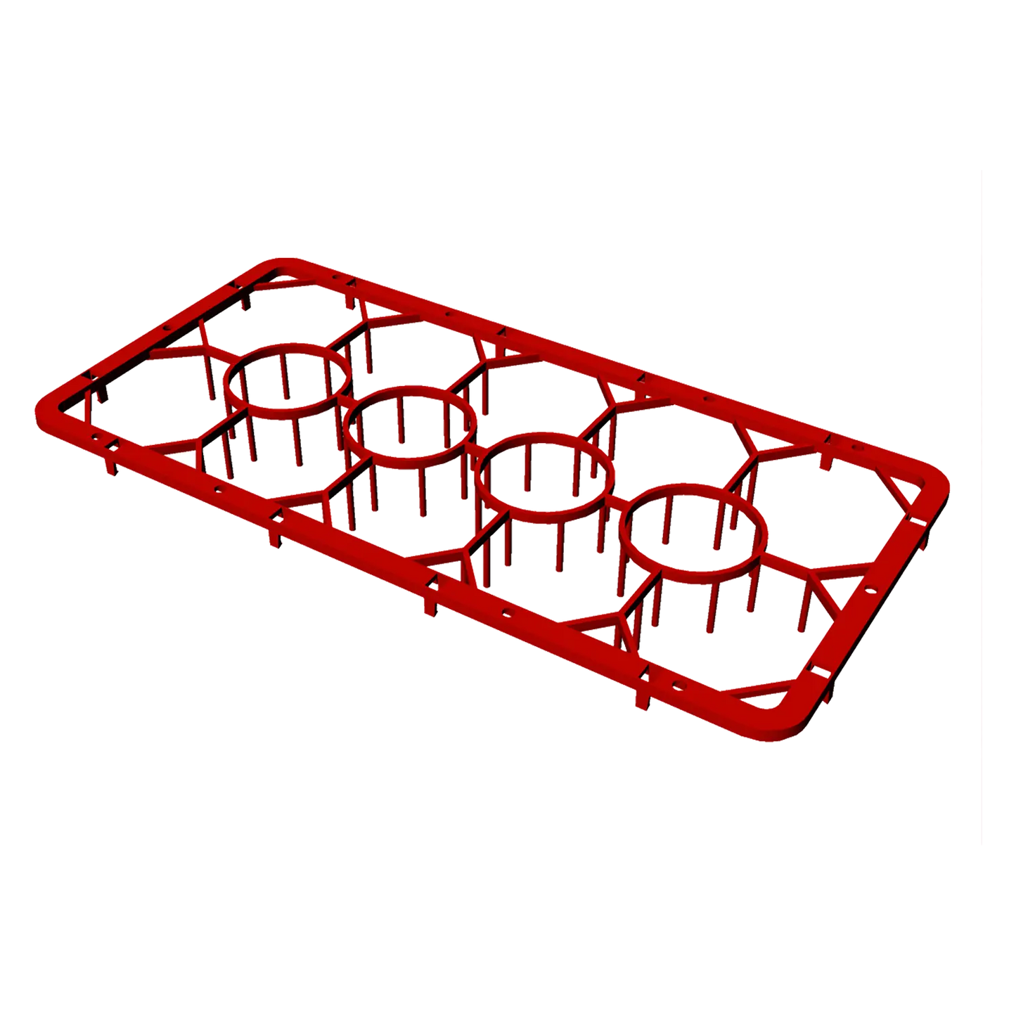 Green extender for trays 50x50x4 | REDFOX - C 1412