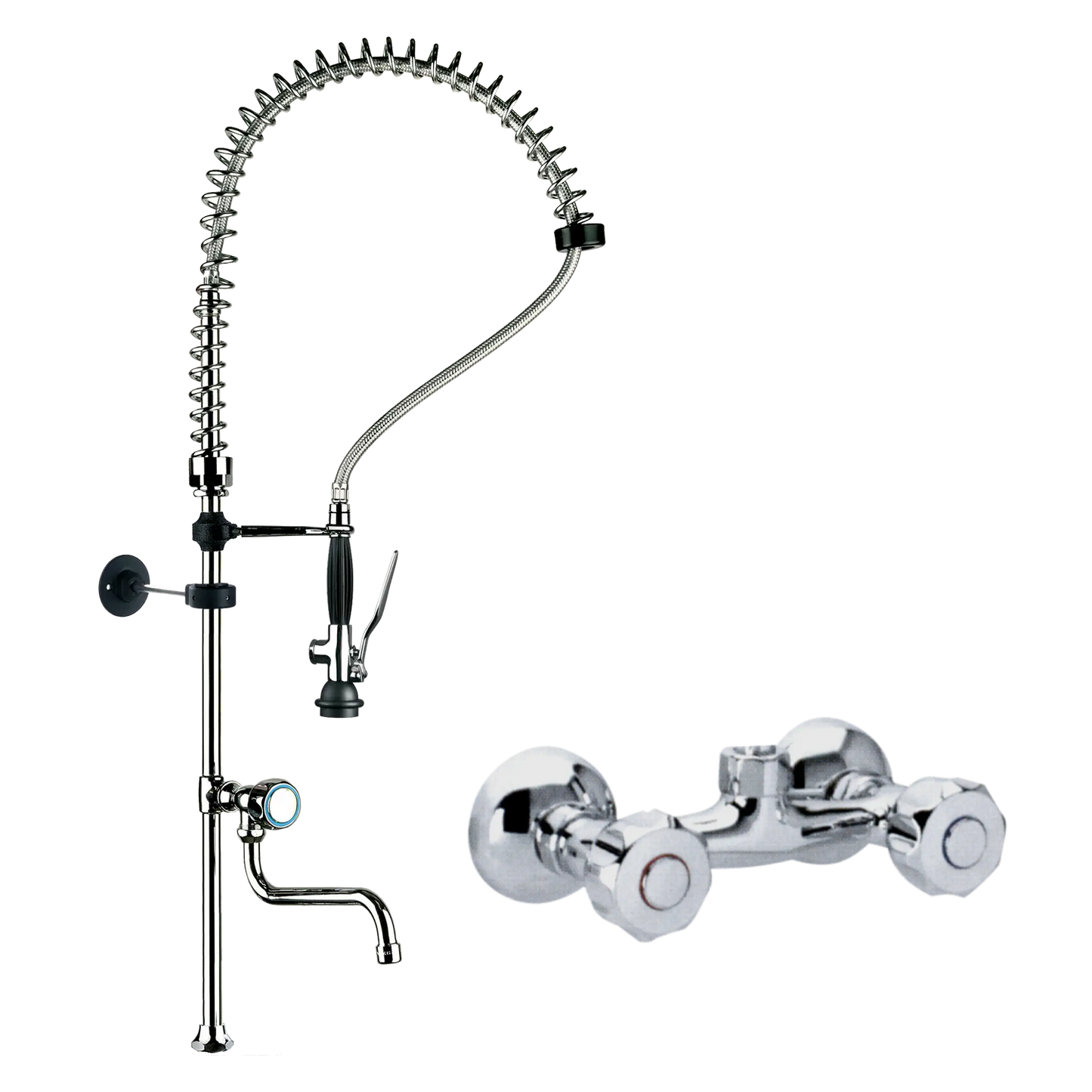 Shower with tap and spout wall mounted | REDFOX - DOC 4+