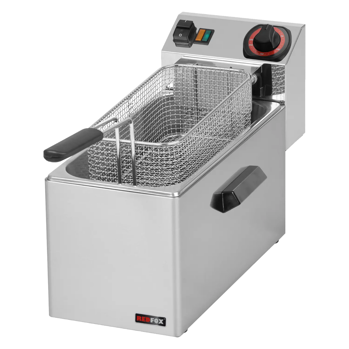 Fryer for fish electric 0,75 kW/l, 8 l counter top 230 V | REDFOX - FE 08