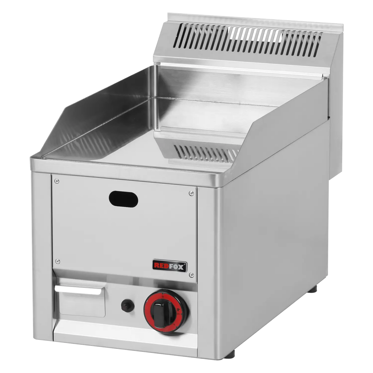 Fry-top griddle plate 32x48 gas chromed smooth without cabinet | REDFOX - FTHC 30 GL