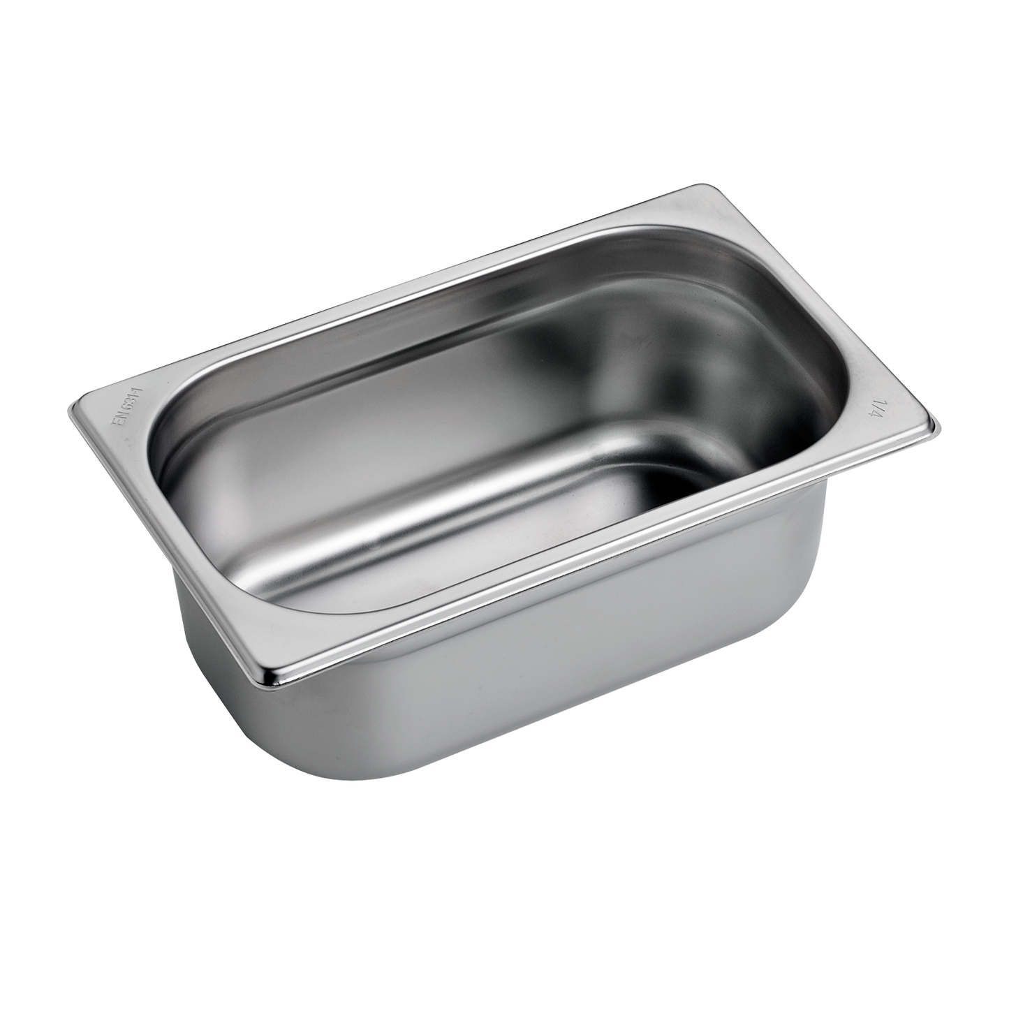GN container GN 1/4 - 100 stainless steel | REDFOX - GN 1/4-100