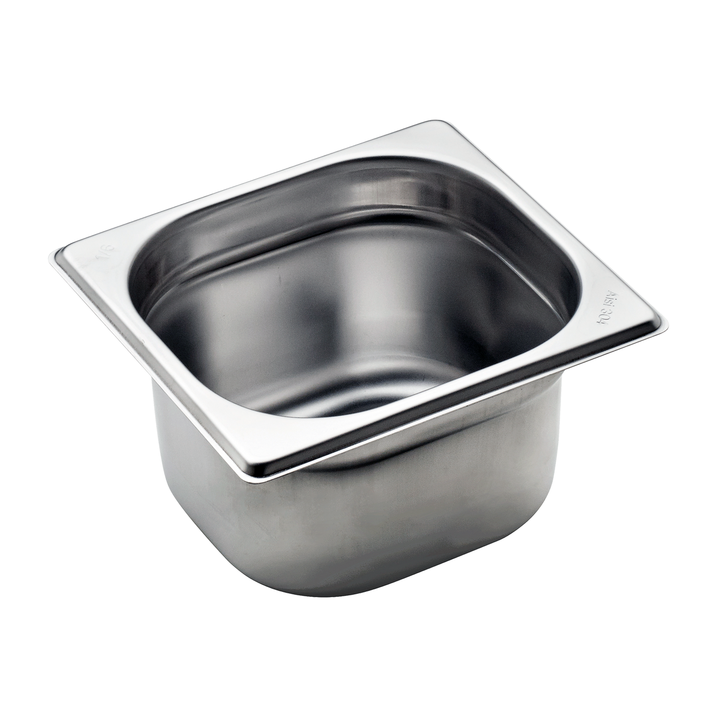 GN container GN 1/6 - 100 stainless steel | REDFOX - GN 1/6-100