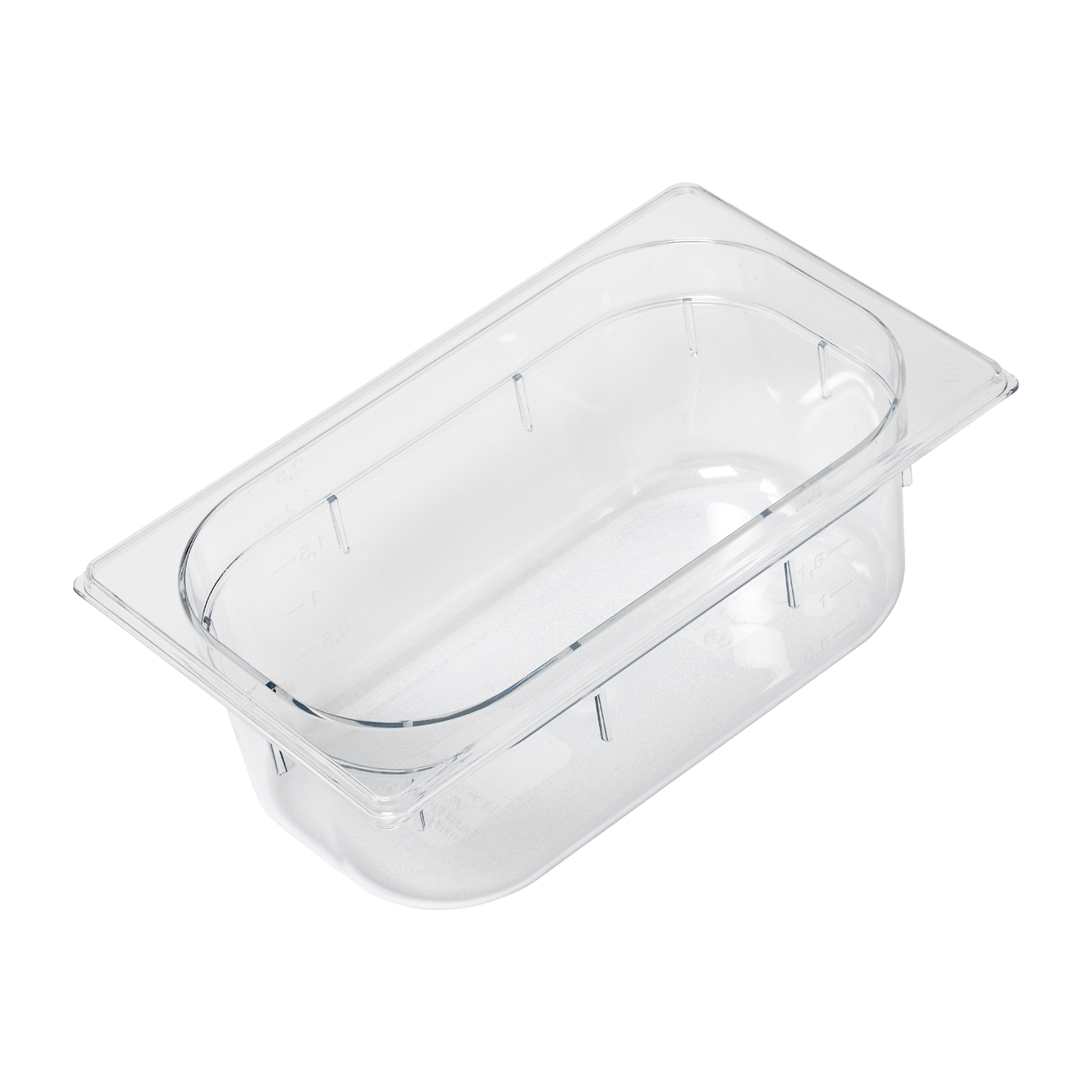 GN container GN 1/4 - 100 polycarbonate | REDFOX - GNP 1/4-100