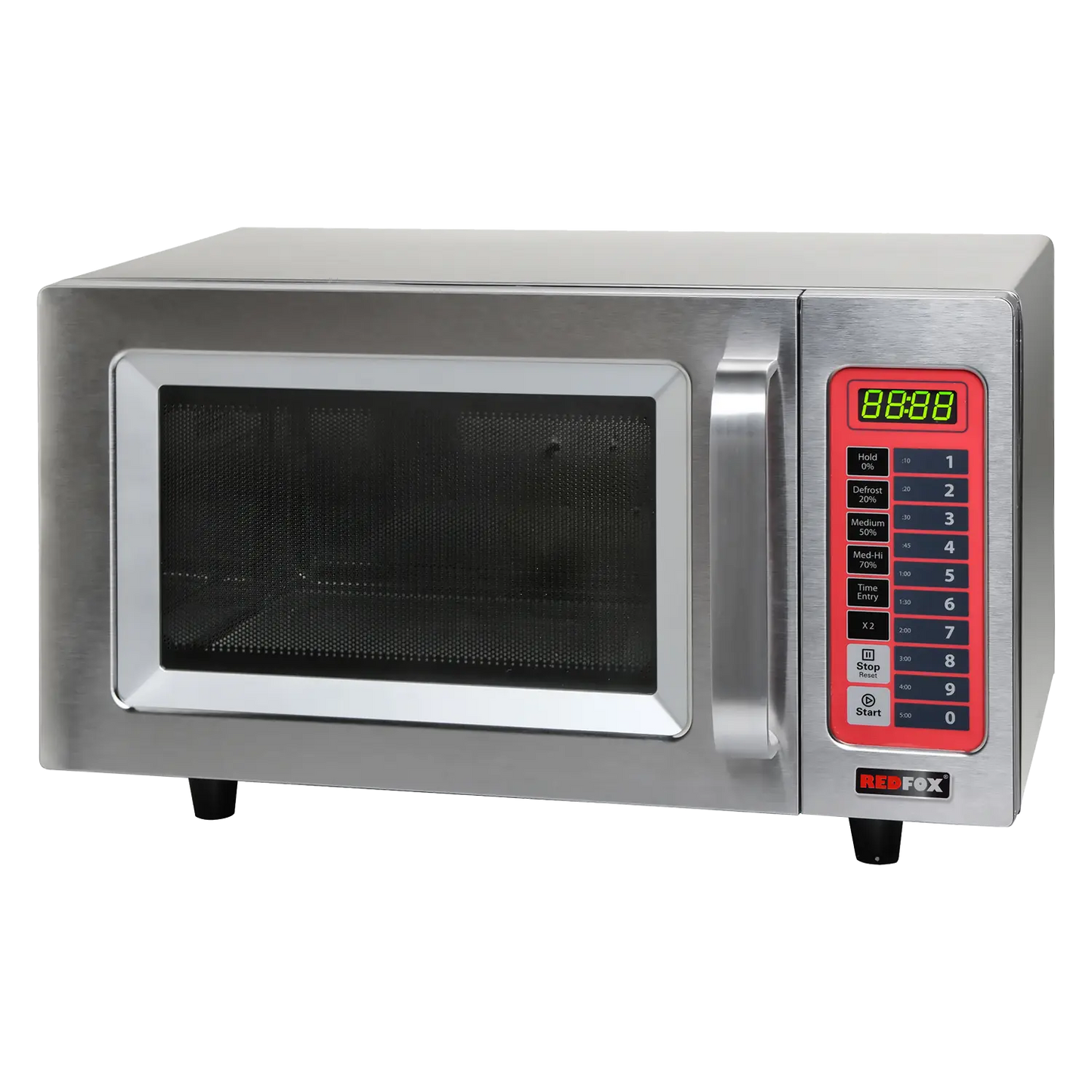 Commercial microwave oven touch digital touch control 1 magnetron | REDFOX - MWP1052 26 E