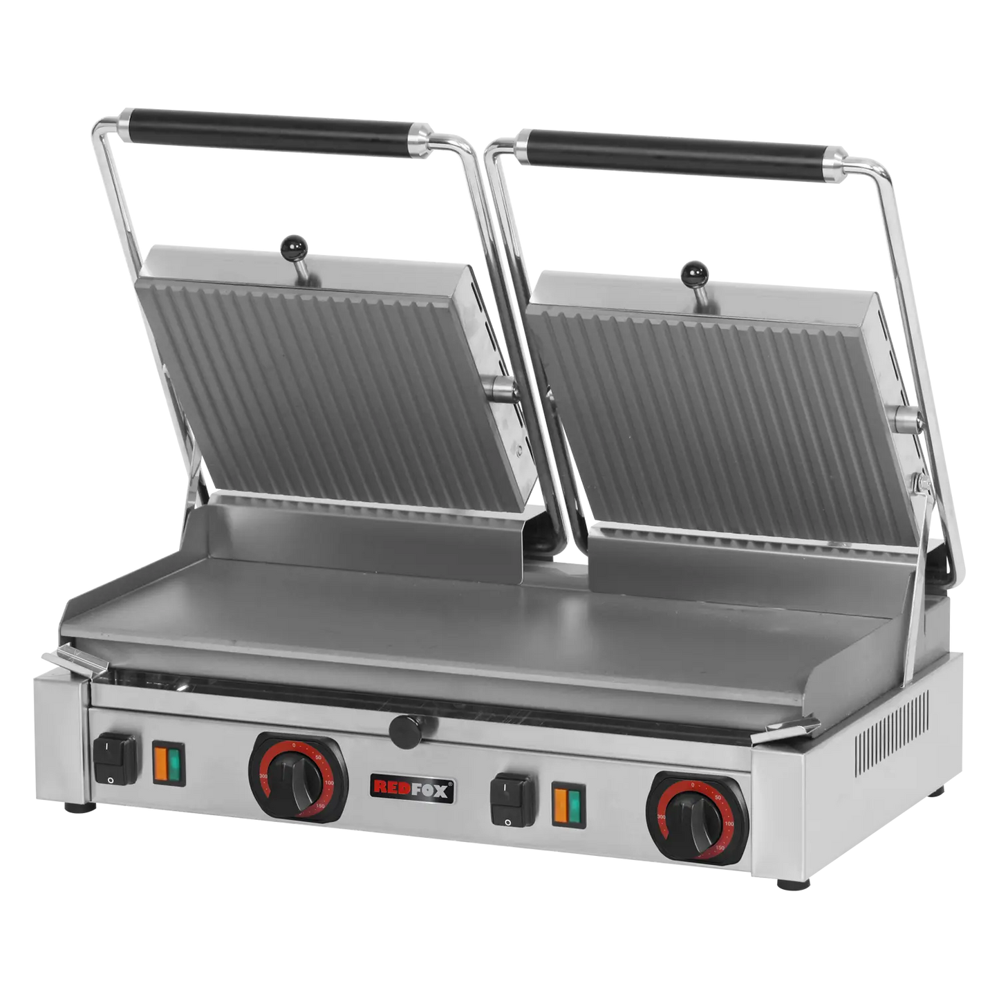 Panini grill smooth electric 57x24 400 V | REDFOX - PD 2020 L