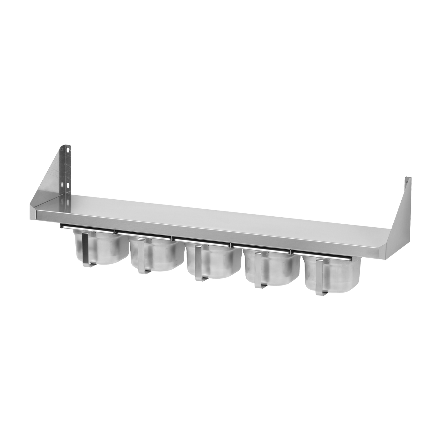 Shelf with spice container 5x GN 1/6 | REDFOX - PNK 102x65