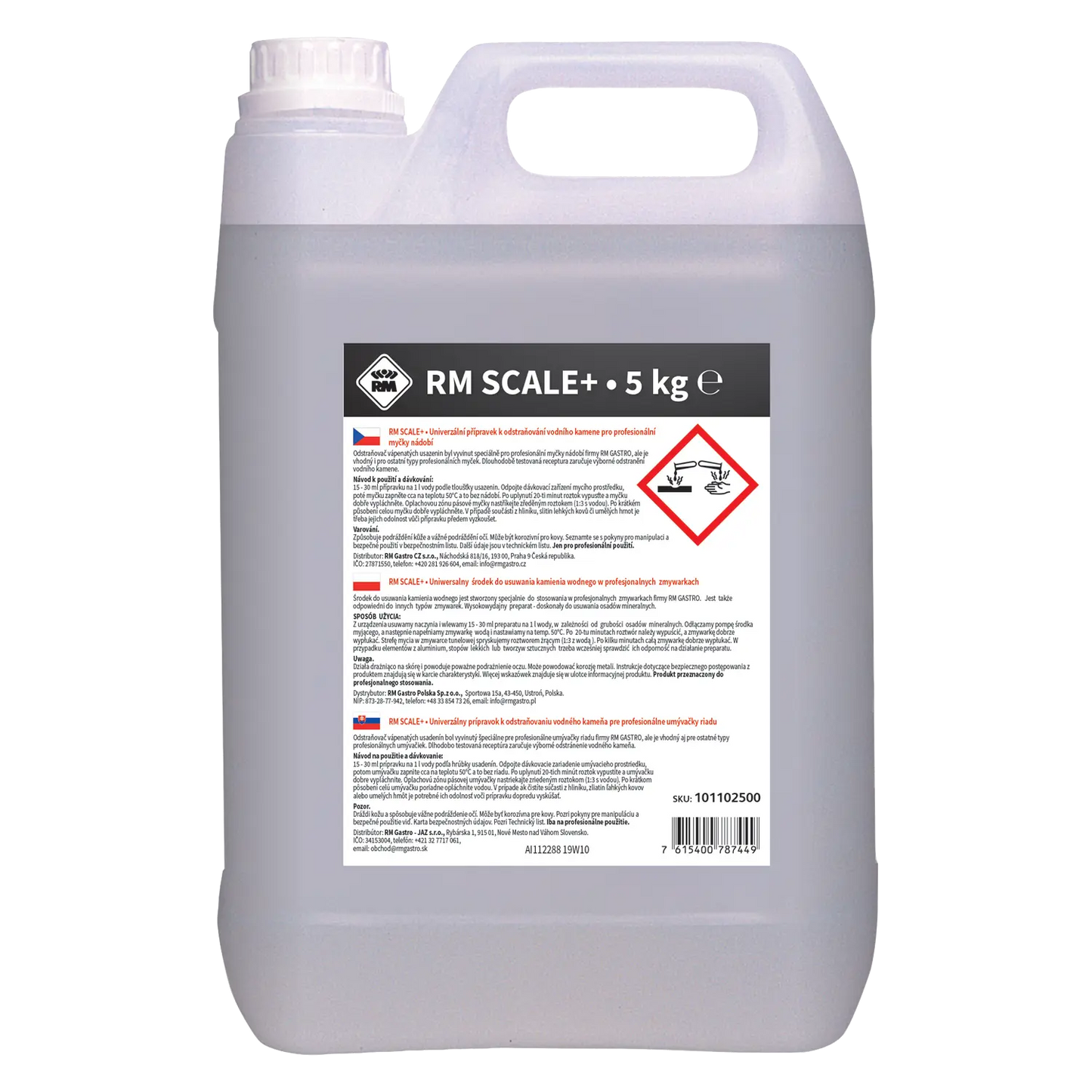 Scale remover 5 kg | RM + REDFOX - RM Scale+ 5 kg