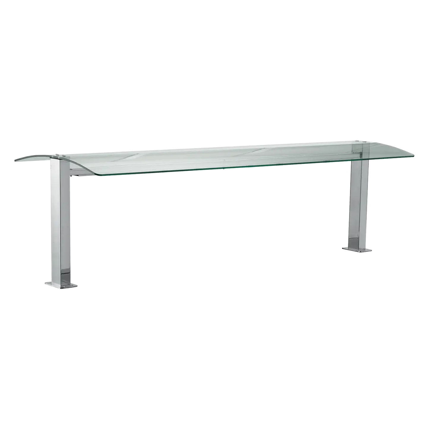 Overstructure GN 3-1/1 LED light, glass rounded | RM - SOV LED+ 3