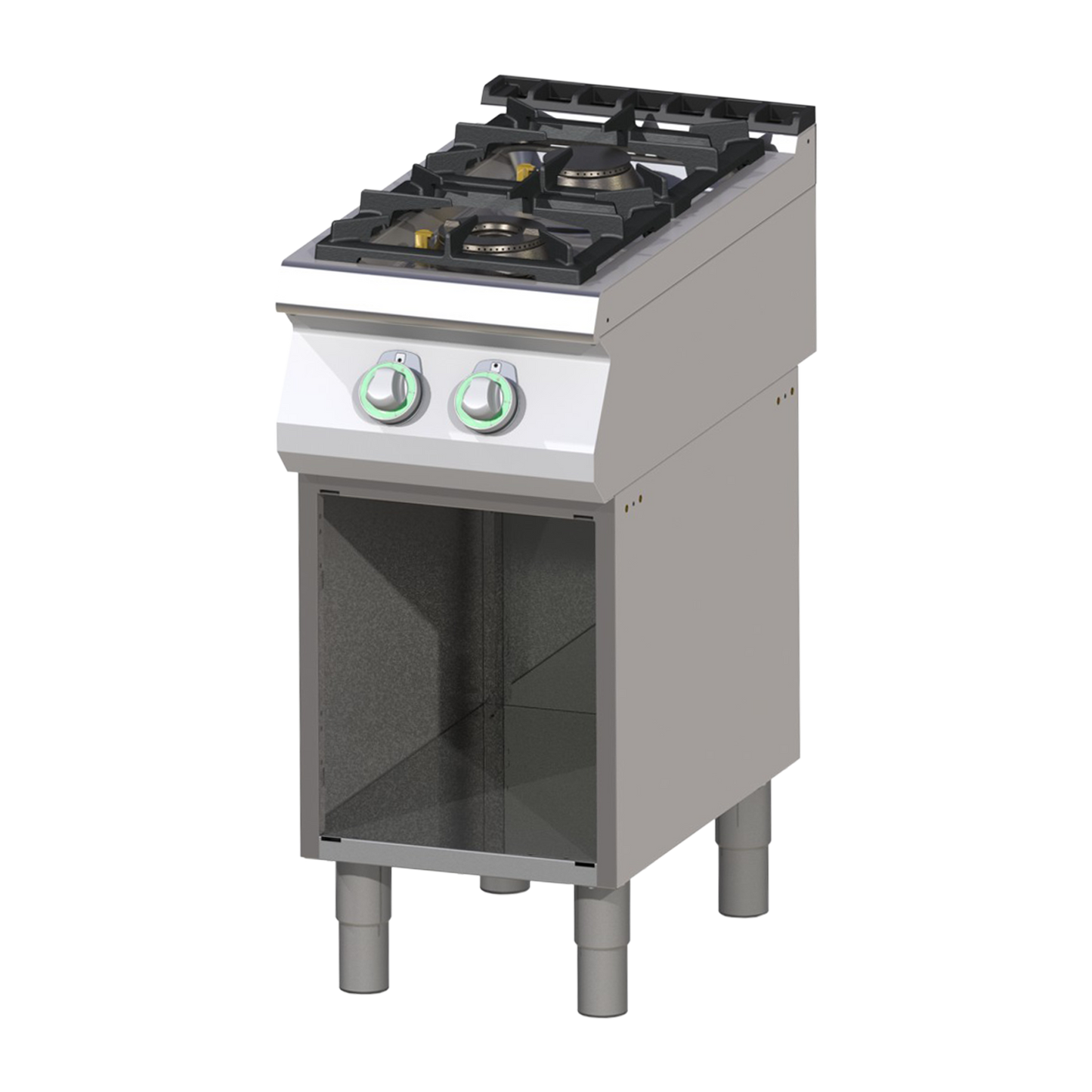 Cooking range gas on open cabinet | RM - SP 740 G