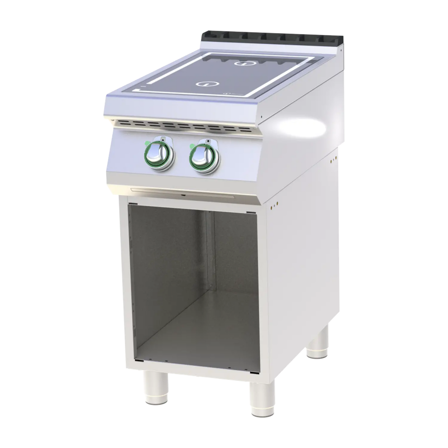 Cooking range s induction on open cabinet | RM - SPI 740 E