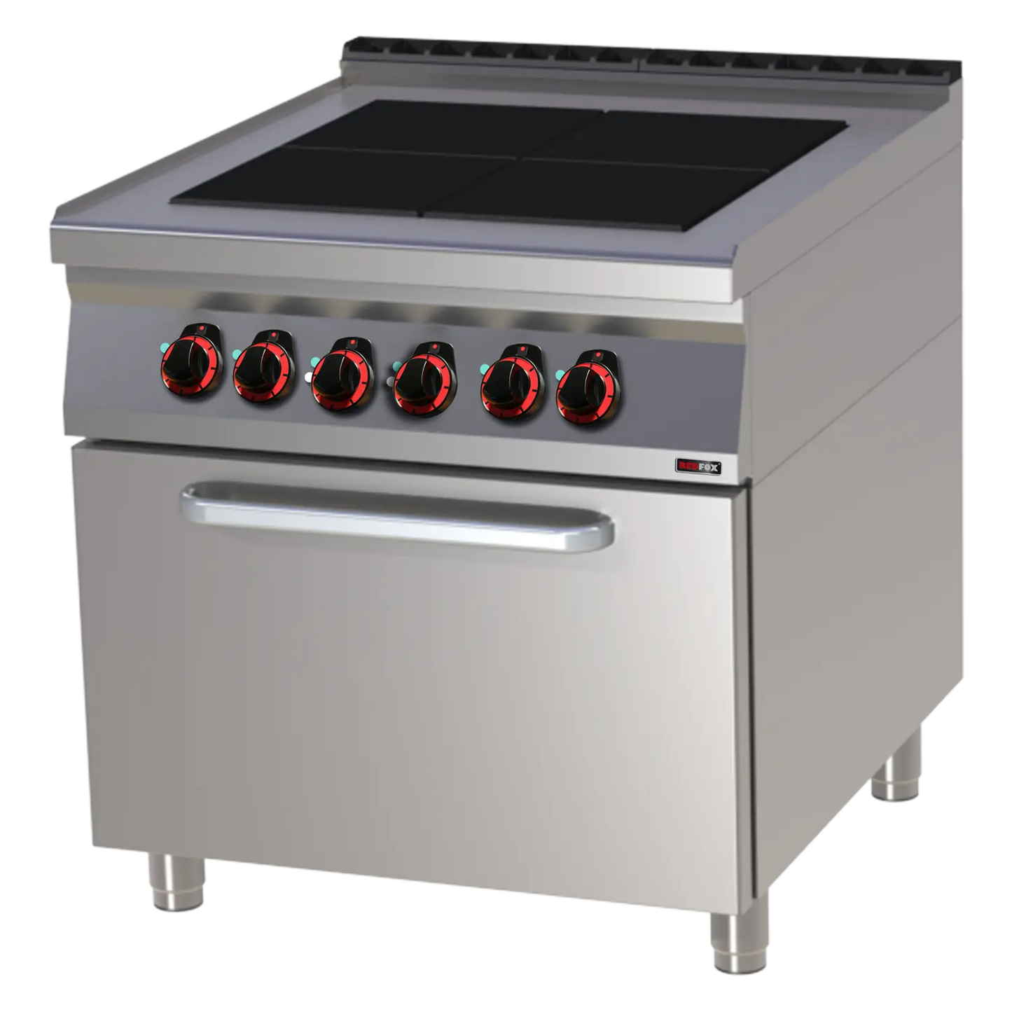 Cooking range electric with convection oven | REDFOX - SPLT 90/80 11 E