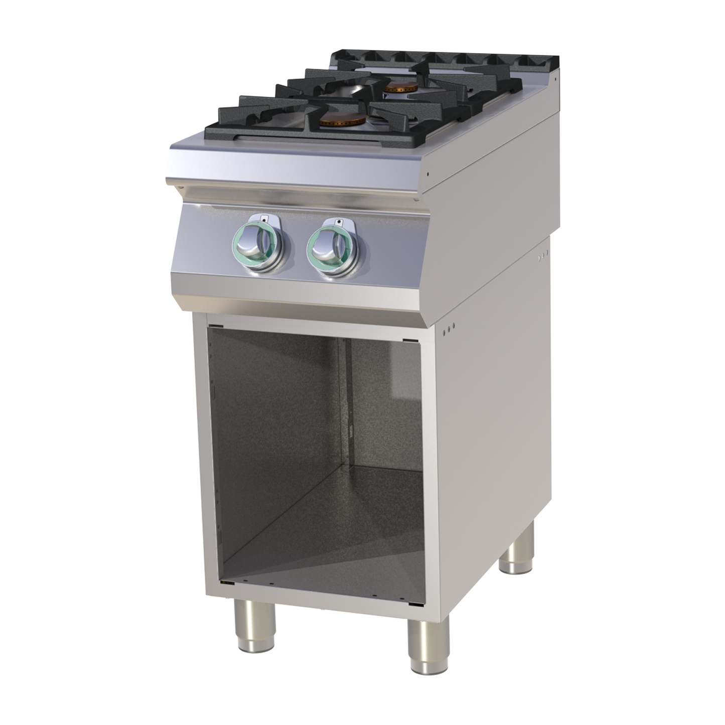 Cooking range gas on open cabinet | RM - SPS 740 G
