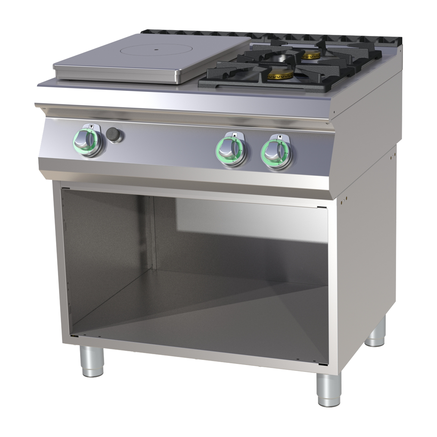 Solid Top gas cooker with cabinet | RM - STPS 780 G