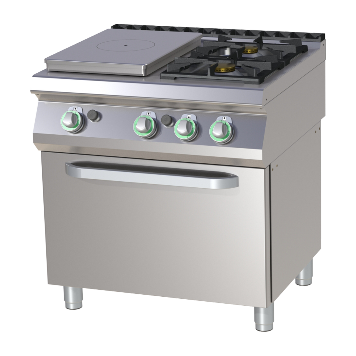 Cooking range solid top gas s troubou | RM - STPST 780/21 G