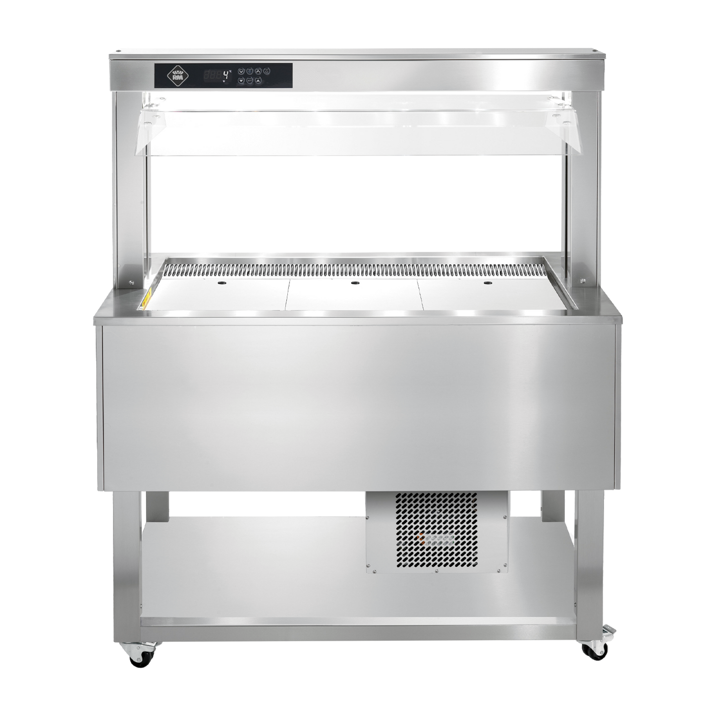 Food display island chilled, adjustable GN 3-1/1 Inox | RM - TR BLUE+ 3I