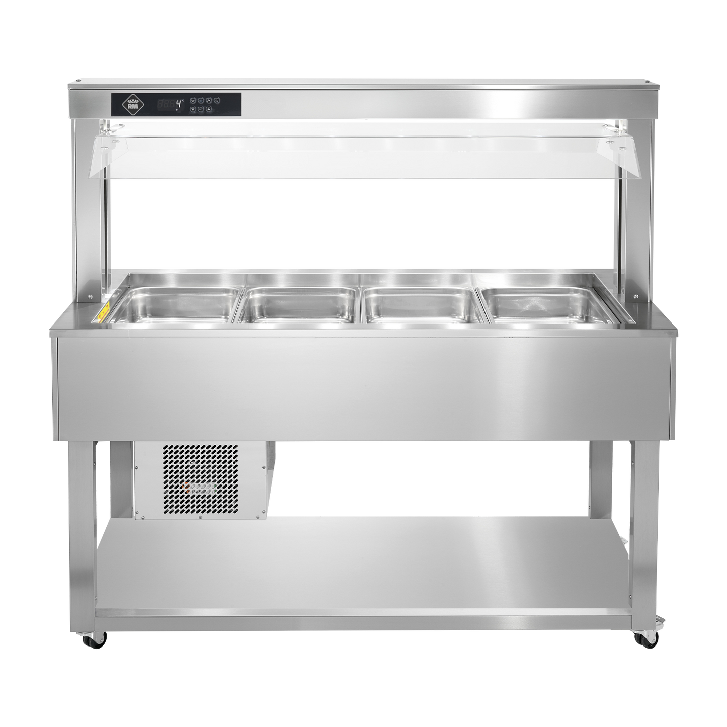 Food display island chilled GN 4-1/1 - 200 mm, Inox | RM - TR GREEN+ 4I