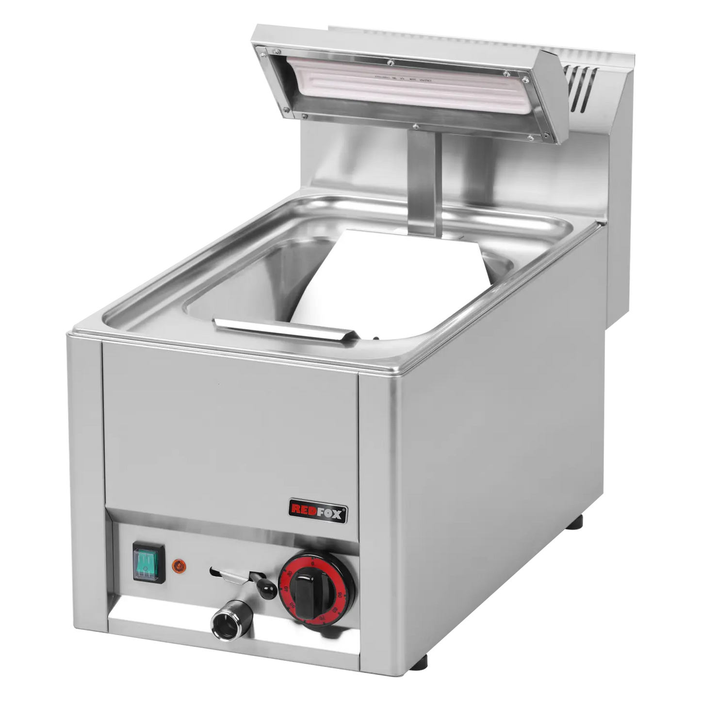 Chip scuttle heated from above and bellow ceramic heat lamp | REDFOX - UH 30 EL