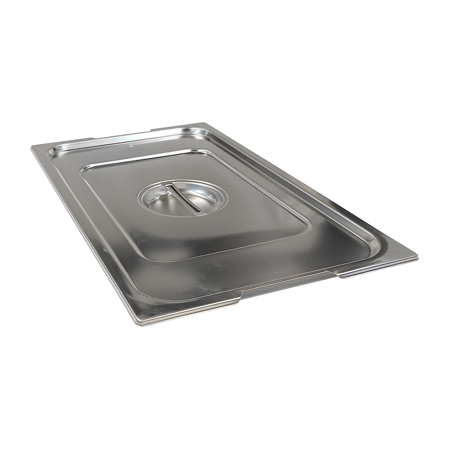 Lid GN 1/1 gasket handles stainless steel | REDFOX - VGN 1/1 SU