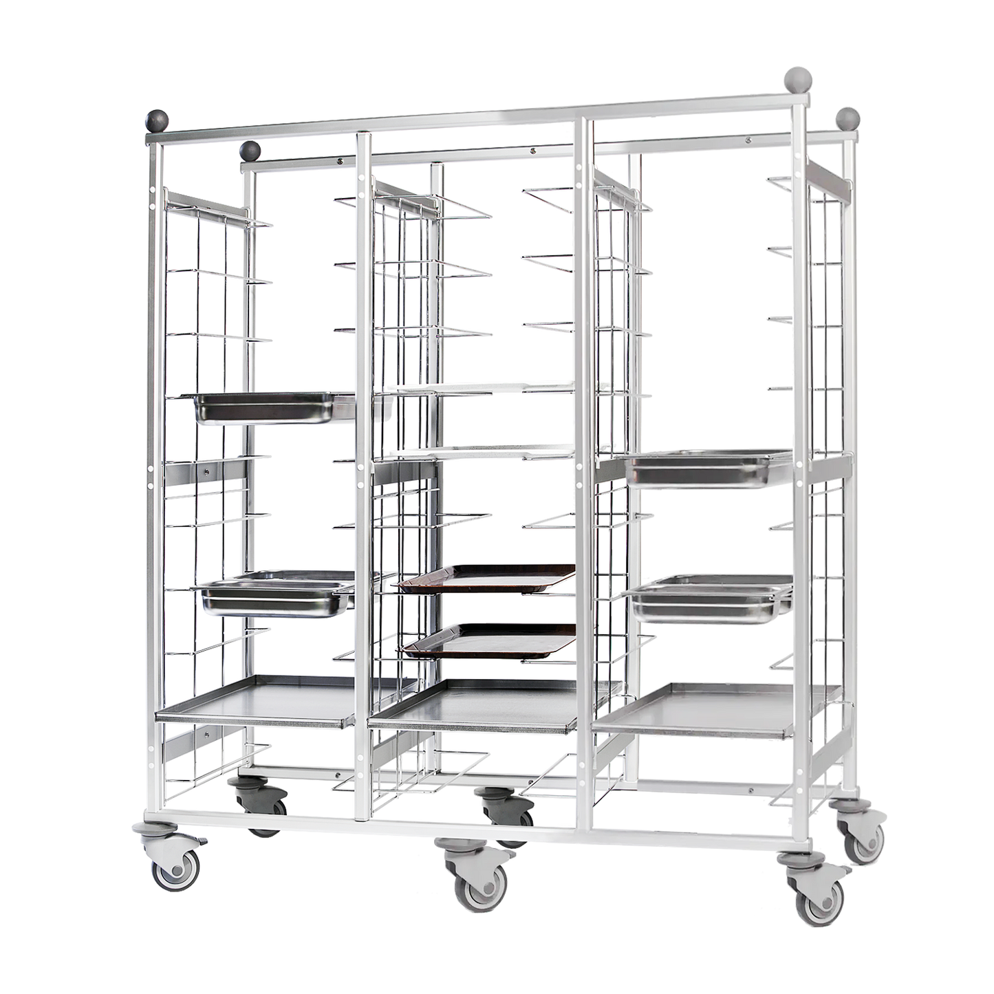 Racking trolley 30 trays | REDFOX - VR 30 P