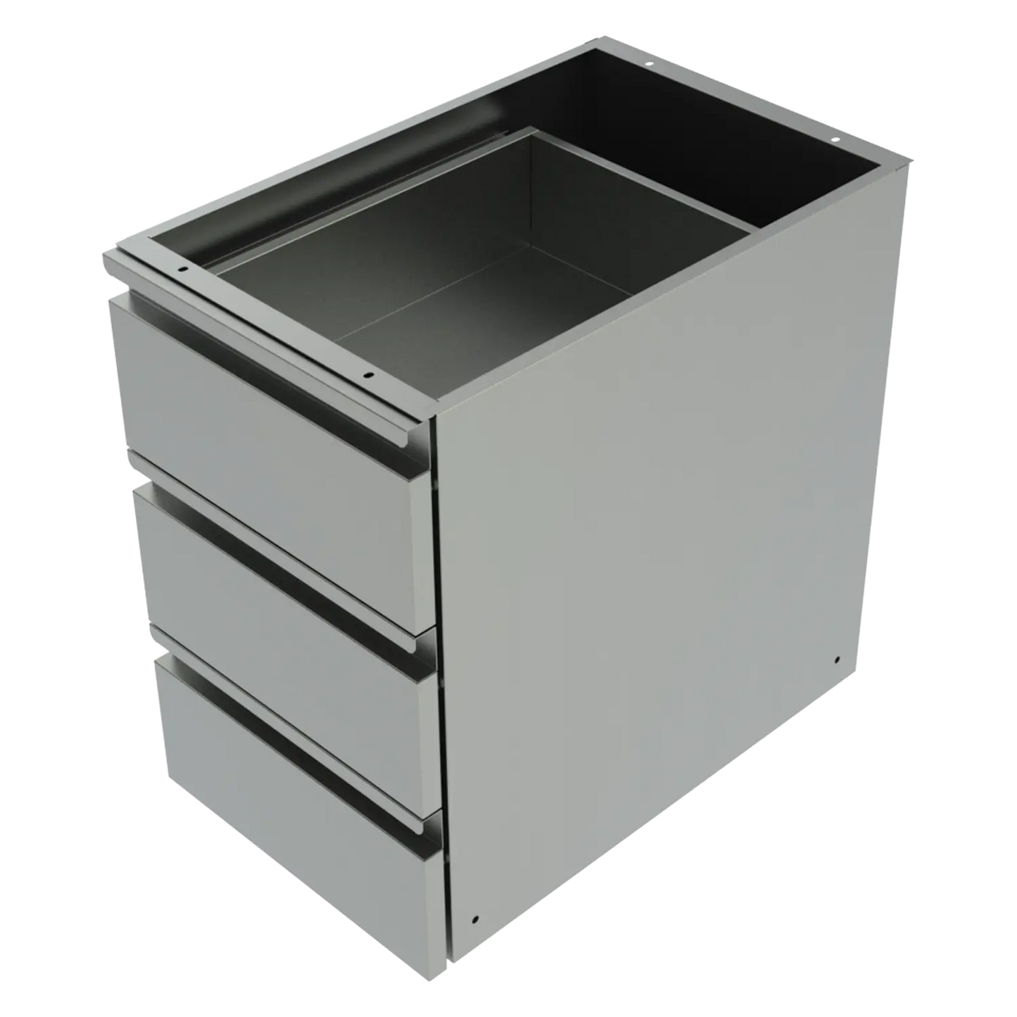 Drawer module for worktop table - 3x drawer | REDFOX - ZB