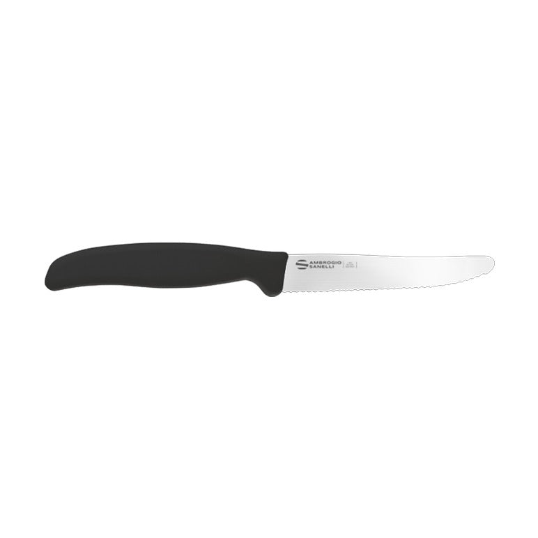 Supra Table Knife ST72S11B, Serrated, 11 cm, Black, Pack 6, product photo