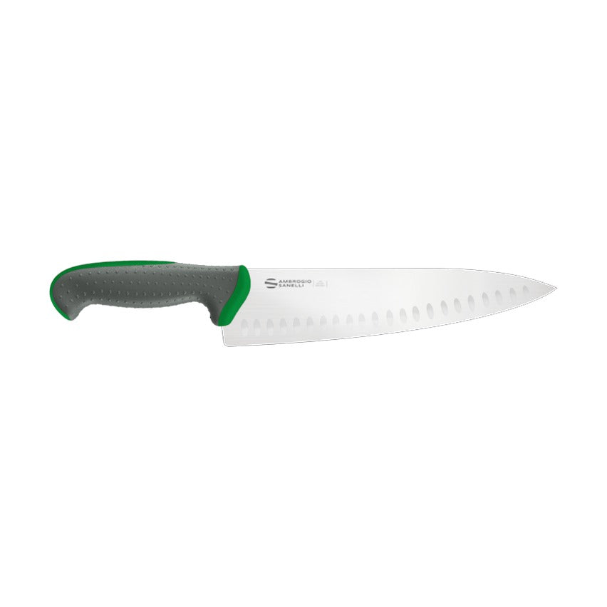 Tecna Chef's Knife, Granton Edge TC47024G, 24 cm, Green, product photo
