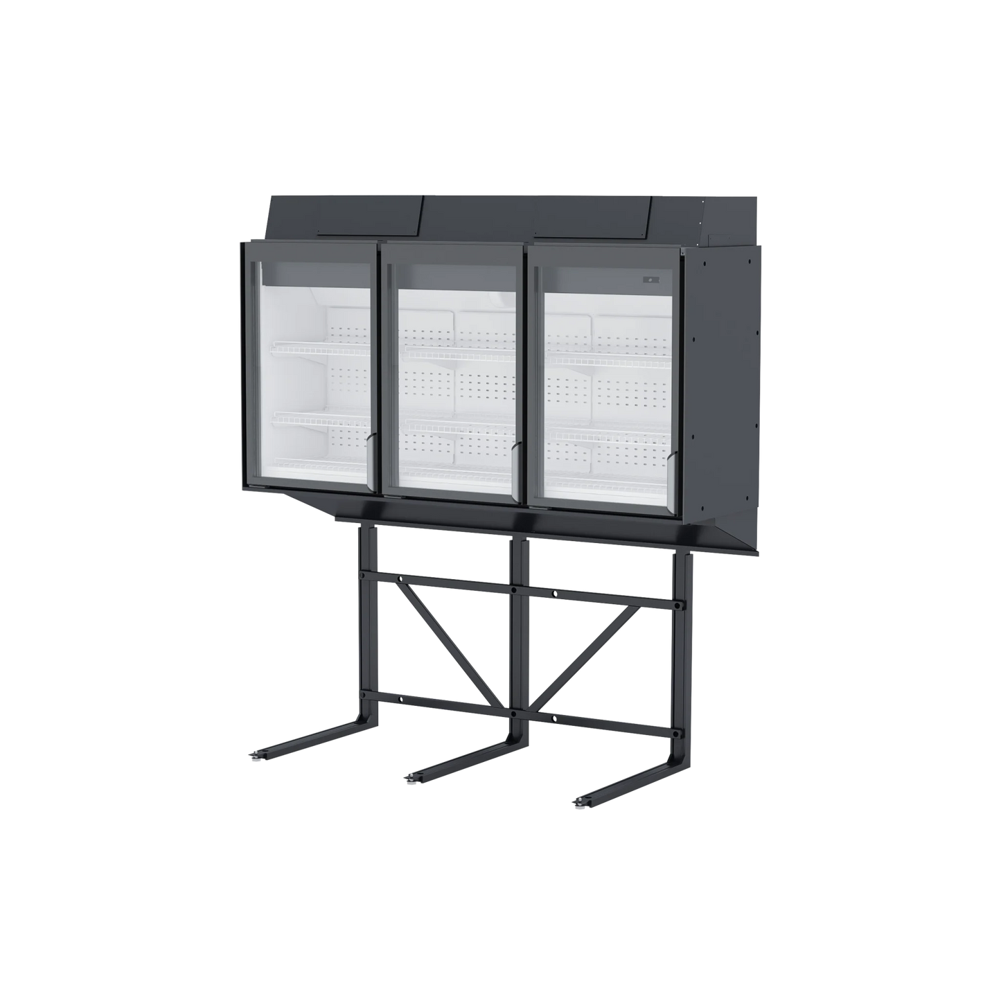 Fricon Upright Display Freezer UPD 2100 FV, 528 L, -24/-16°C