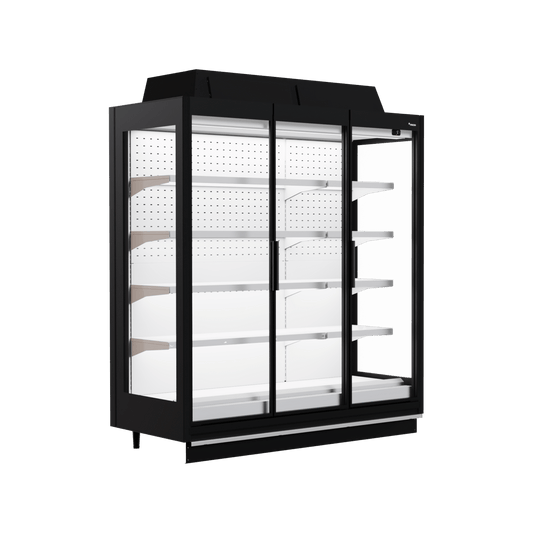Fricon Display Chiller WD 3D FV R, 1349 L, Three Glass Doors