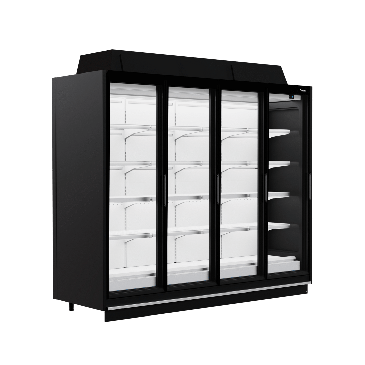 Fricon Display Freezer WD 4D FV DT, 1726 L, Four Glass Doors